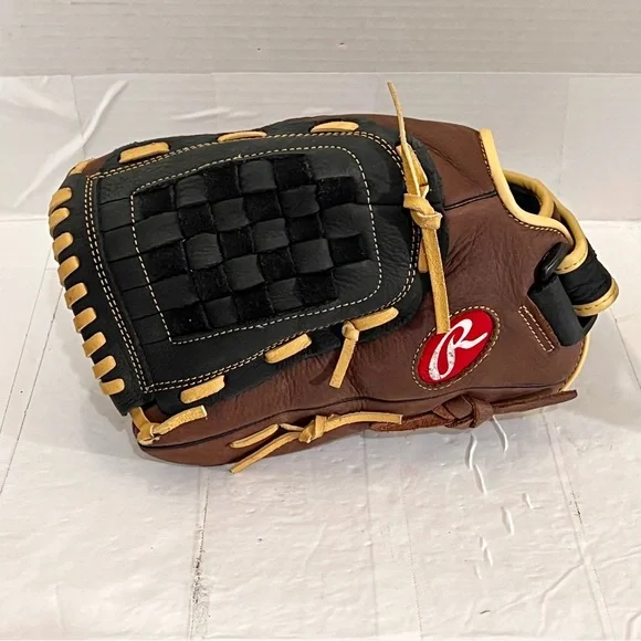 Rawlings Zero Shock 12.5" RBG36BC Leather Baseball Glove Left Hand Throw - Picture 9 of 9